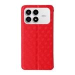 For Xiaomi Poco F8 Pro 5G  /  Redmi K90 5G Case Wallet Rhombus Imprinted PU Leather Phone Cover