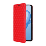 For Xiaomi Poco F8 Pro 5G  /  Redmi K90 5G Case Wallet Rhombus Imprinted PU Leather Phone Cover