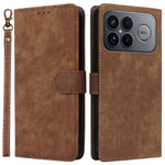 For Xiaomi Poco F8 Ultra / Redmi K90 Pro Max 5G Case Wallet RFID Blocking PU Leather Phone Cover Stand with Strap