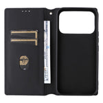 For Xiaomi Poco F8 Ultra  /  Redmi K90 Pro Max 5G Case Wallet Rhombus Imprinted PU Leather Phone Cover