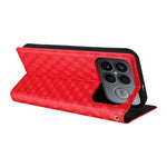 For Xiaomi Poco F8 Ultra  /  Redmi K90 Pro Max 5G Case Wallet Rhombus Imprinted PU Leather Phone Cover