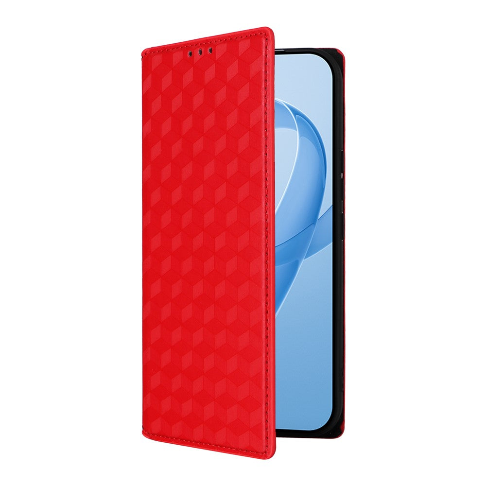For Xiaomi Poco F8 Ultra  /  Redmi K90 Pro Max 5G Case Wallet Rhombus Imprinted PU Leather Phone Cover