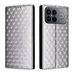 For Xiaomi Poco F8 Ultra  /  Redmi K90 Pro Max 5G Case Wallet Rhombus Imprinted PU Leather Phone Cover