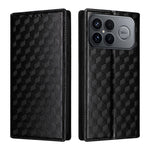 For Xiaomi Poco F8 Ultra  /  Redmi K90 Pro Max 5G Case Wallet Rhombus Imprinted PU Leather Phone Cover