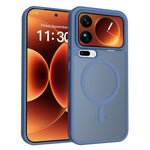 For Xiaomi 17 Pro Max Magnetic Case TPU Frame Acrylic Back Phone Cover Skin Touch