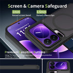 For Xiaomi 17 Pro Magnetic Case TPU Frame Acrylic Back Phone Cover Skin Touch