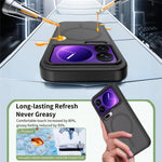 For Xiaomi 17 Pro Magnetic Case TPU Frame Acrylic Back Phone Cover Skin Touch
