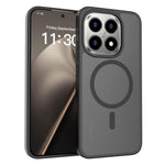 For Xiaomi 15T Magnetic Case TPU Frame Acrylic Back Phone Cover Skin Touch