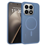 For Xiaomi 15T Magnetic Case TPU Frame Acrylic Back Phone Cover Skin Touch
