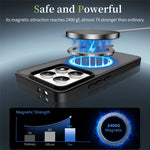 For Xiaomi 14T Pro Magnetic Case TPU Frame Acrylic Back Phone Cover Skin Touch