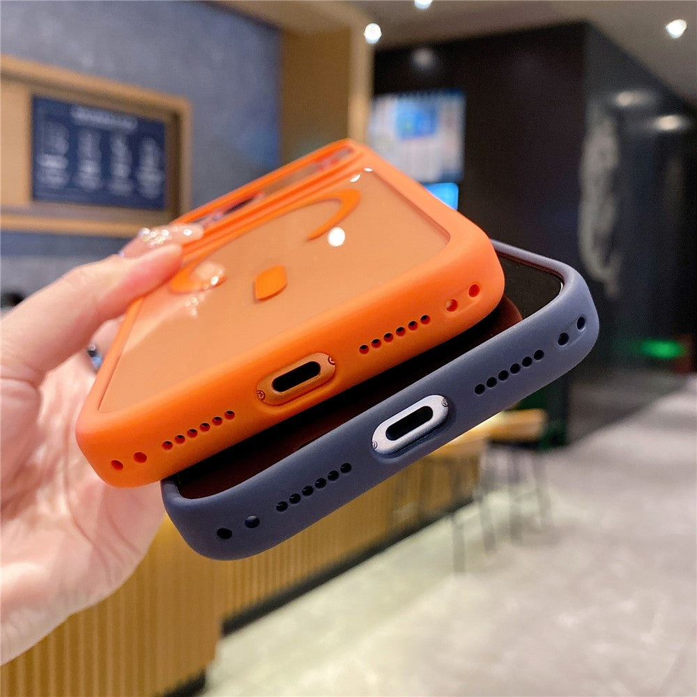 For iPhone 18 Pro / 17 Pro Case Compatible with MagSafe Precise Cutouts 2.5mm Clear PC TPU Phone Cover with AI Button