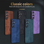 AZNS For Samsung Galaxy S26 Case PU Leather Covered TPU Phone Protective Cover