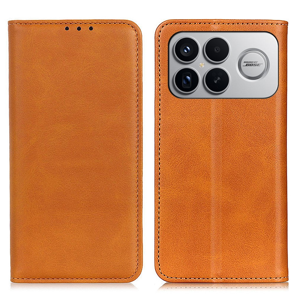 For Xiaomi Redmi K90 Pro Max 5G  /  Poco F8 Ultra Case Split Leather Flip Wallet Phone Cover