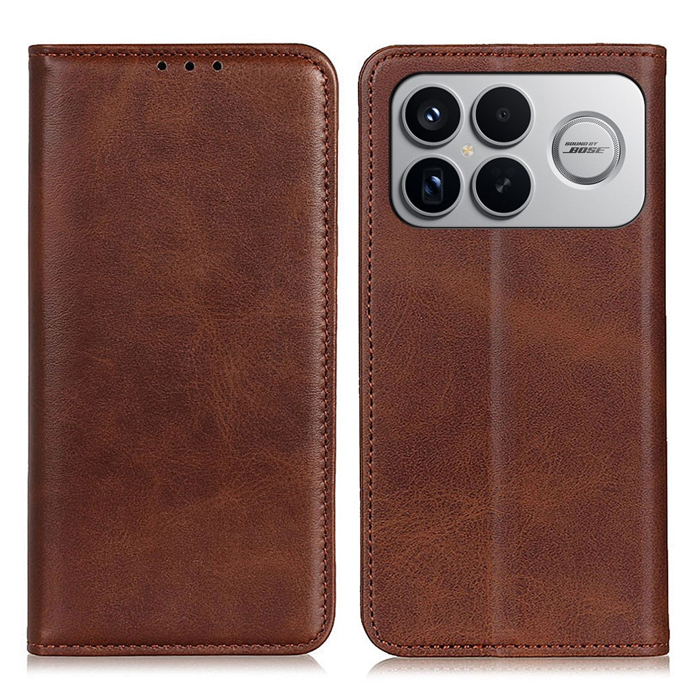 For Xiaomi Redmi K90 Pro Max 5G  /  Poco F8 Ultra Case Split Leather Flip Wallet Phone Cover