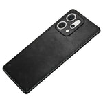 For Oppo Reno14 Pro 5G (Global) Case Retro Leather Coated PC + TPU Phone Cover