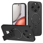 Skin Touch Kickstand Case for Honor Magic8 Lite 5G / X9d 5G / X70 5G PC + TPU Phone Cover Support Magnetic Car Mount
