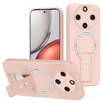 Skin Touch Kickstand Case for Honor Magic8 Lite 5G / X9d 5G / X70 5G PC + TPU Phone Cover Support Magnetic Car Mount
