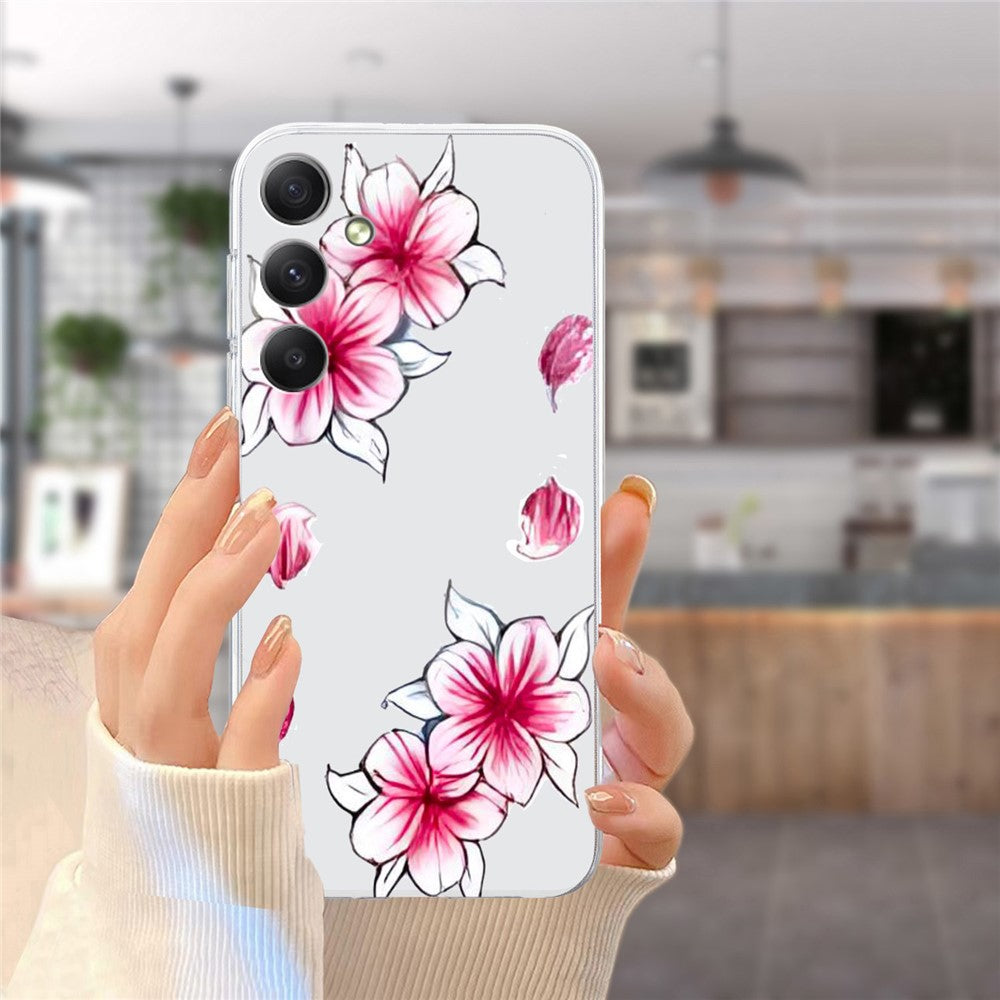 Til Samsung Galaxy A57 5G Etui Blødt TPU Mønsterprint Telefoncover