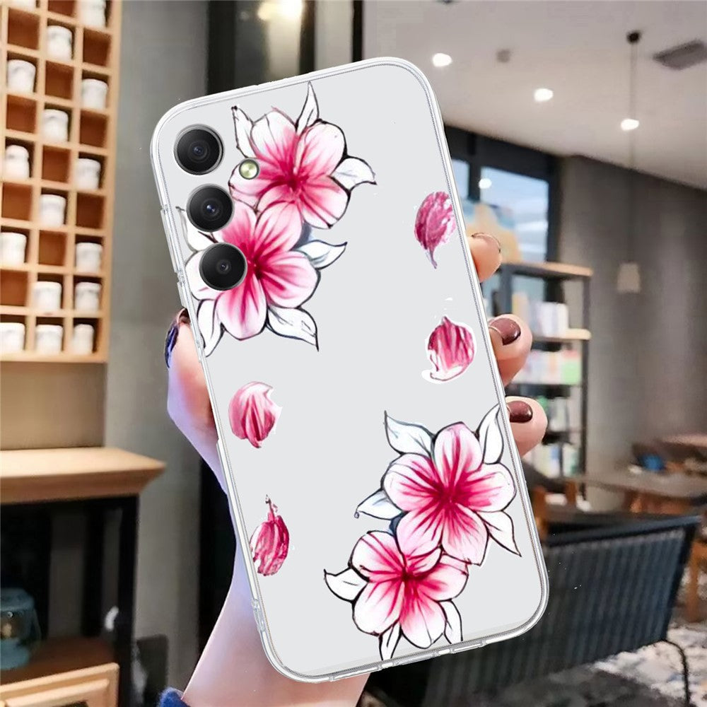 Til Samsung Galaxy A57 5G Etui Blødt TPU Mønsterprint Telefoncover