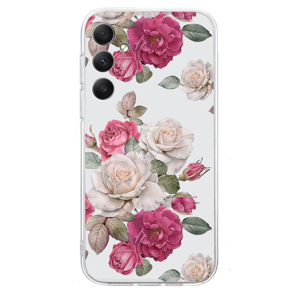 Til Samsung Galaxy A57 5G Etui Blødt TPU Mønsterprint Telefoncover