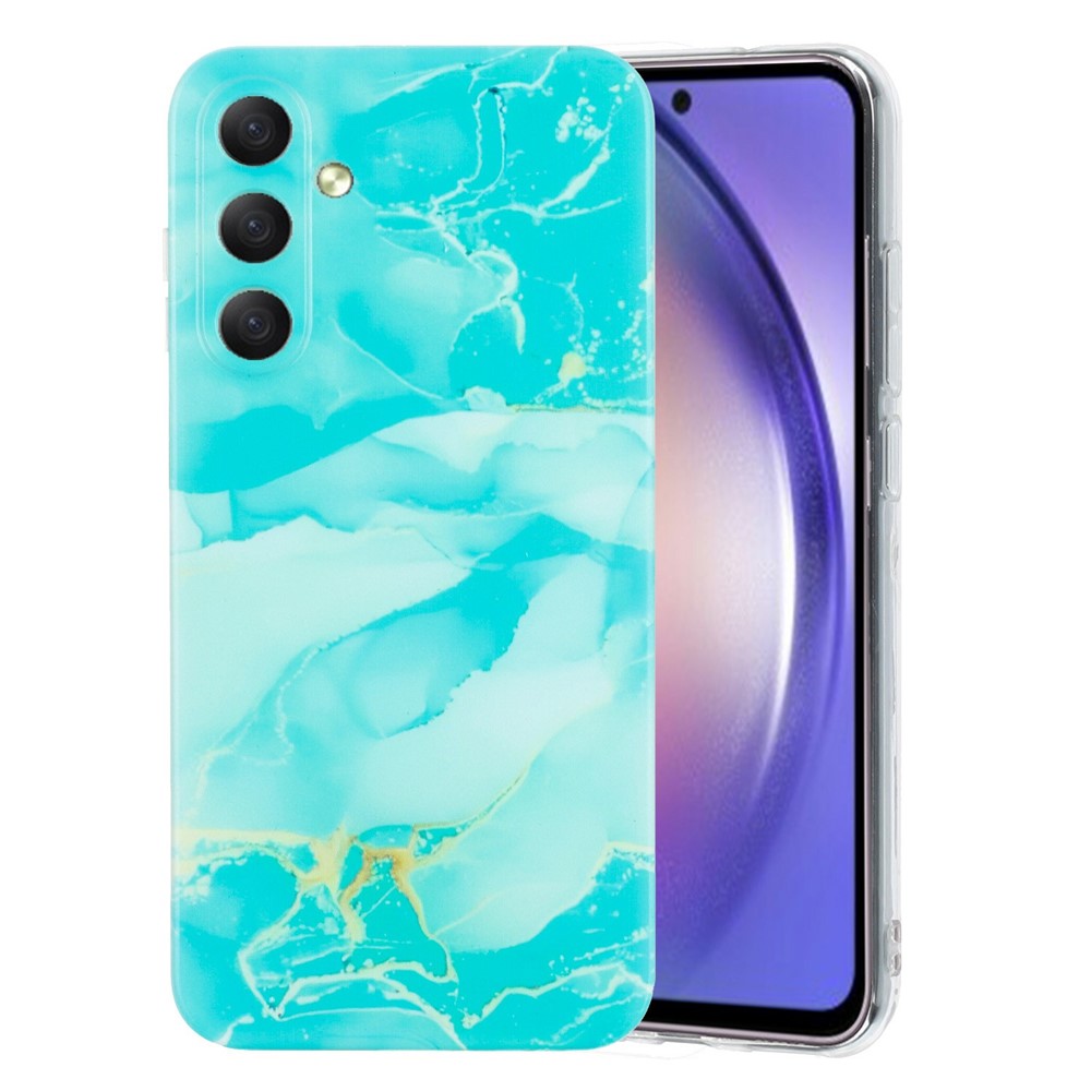 Samsung Galaxy S26+ skal med marmormönster och målat TPU-baksida