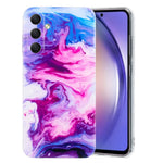 Samsung Galaxy S26+ skal med marmormönster och målat TPU-baksida