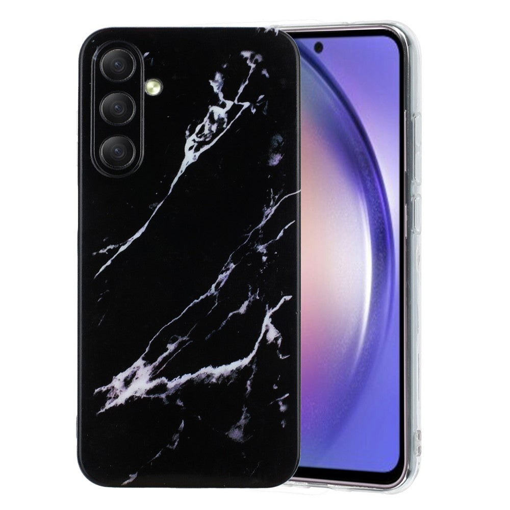 Samsung Galaxy S26+ skal med marmormönster och målat TPU-baksida