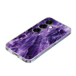 Til Samsung Galaxy A37 5G Cover Marmormønster Tryk Blødt TPU Telefoncover