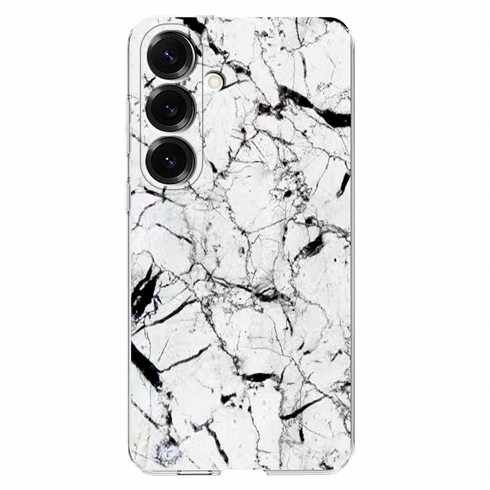 Til Samsung Galaxy A37 5G Cover Marmormønster Tryk Blødt TPU Telefoncover
