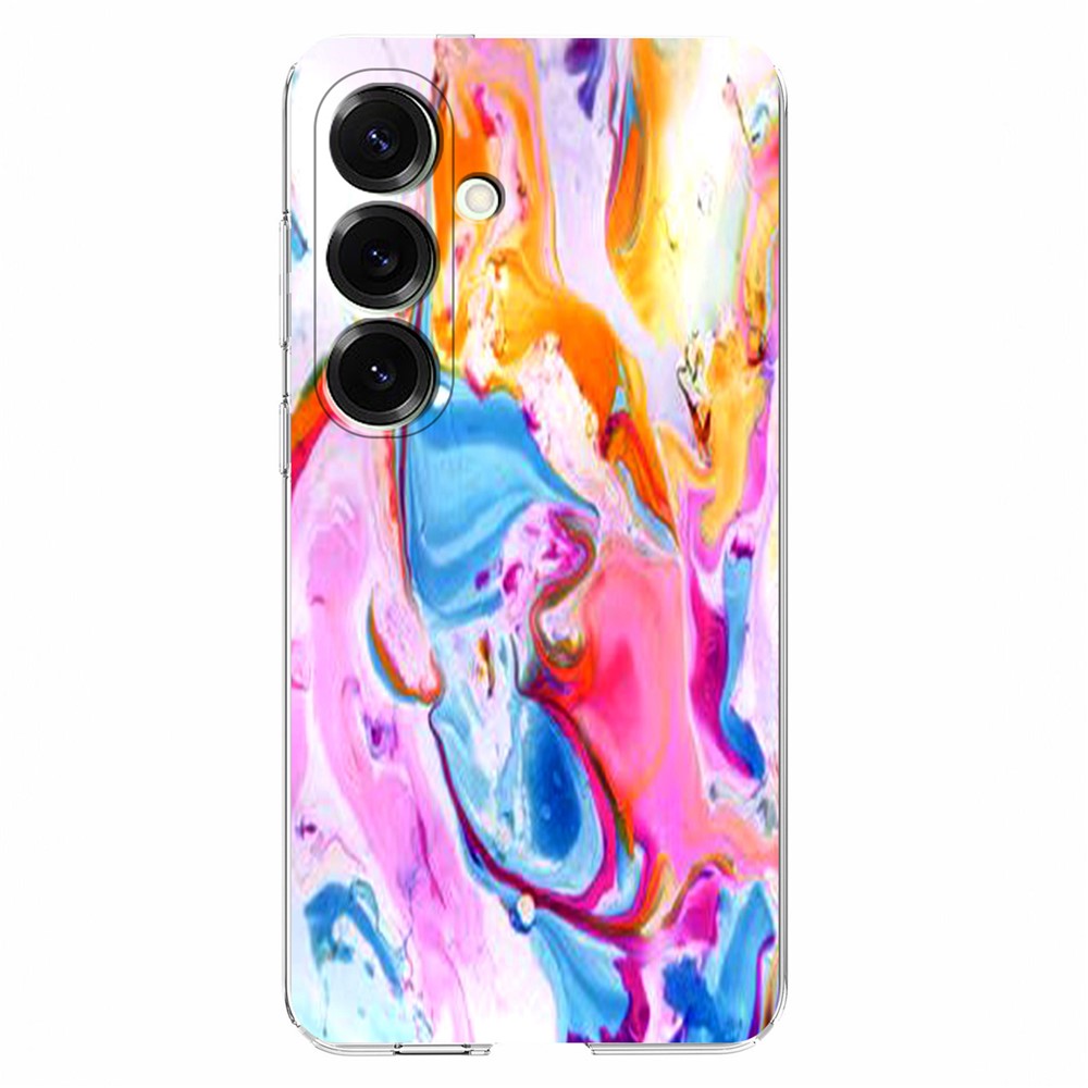 Til Samsung Galaxy A37 5G Cover Marmormønster Tryk Blødt TPU Telefoncover