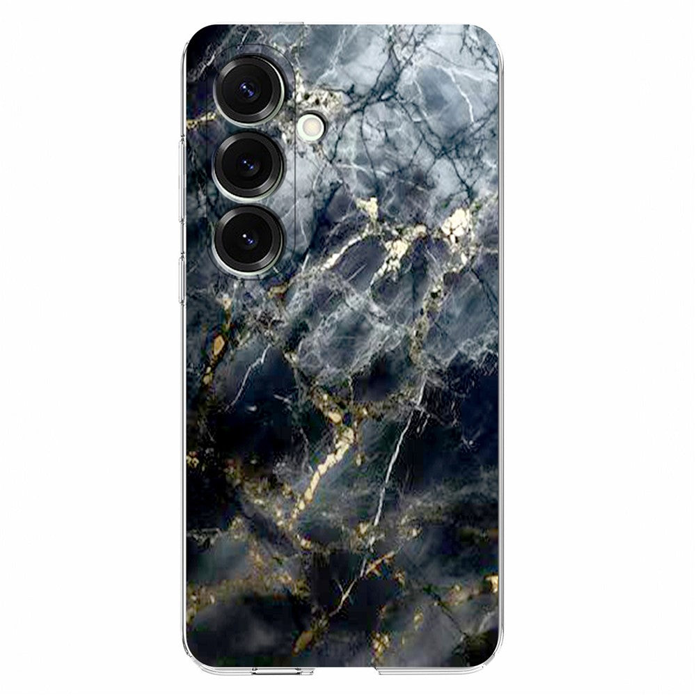 Til Samsung Galaxy A37 5G Cover Marmormønster Tryk Blødt TPU Telefoncover
