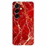 Til Samsung Galaxy A37 5G Cover Marmormønster Tryk Blødt TPU Telefoncover