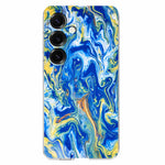 Til Samsung Galaxy A37 5G Cover Marmormønster Tryk Blødt TPU Telefoncover