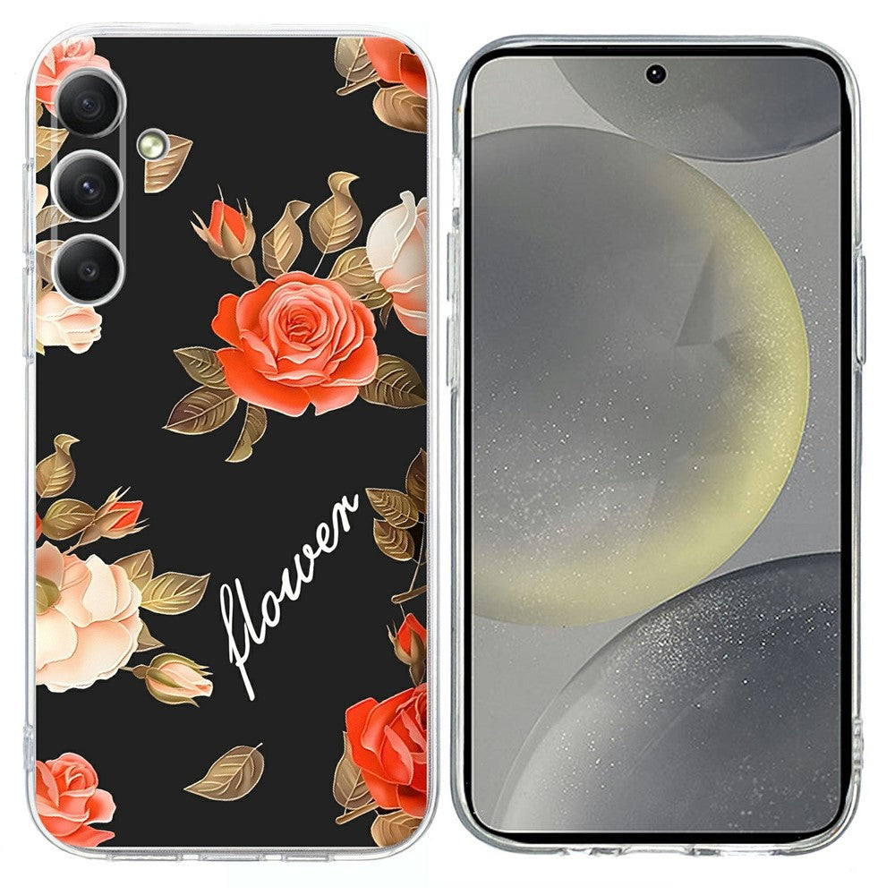 For Samsung Galaxy S26 Case Pattern Printing Shockproof Soft TPU Phone Cover