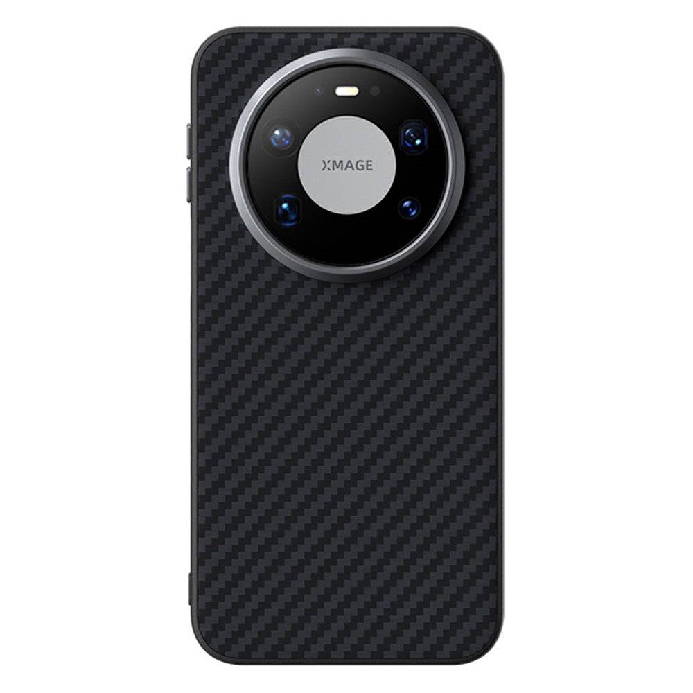 ABEEL For Huawei Mate 80 Pro Max Magnetic Case Carbon Fiber Texture Phone Back Cover