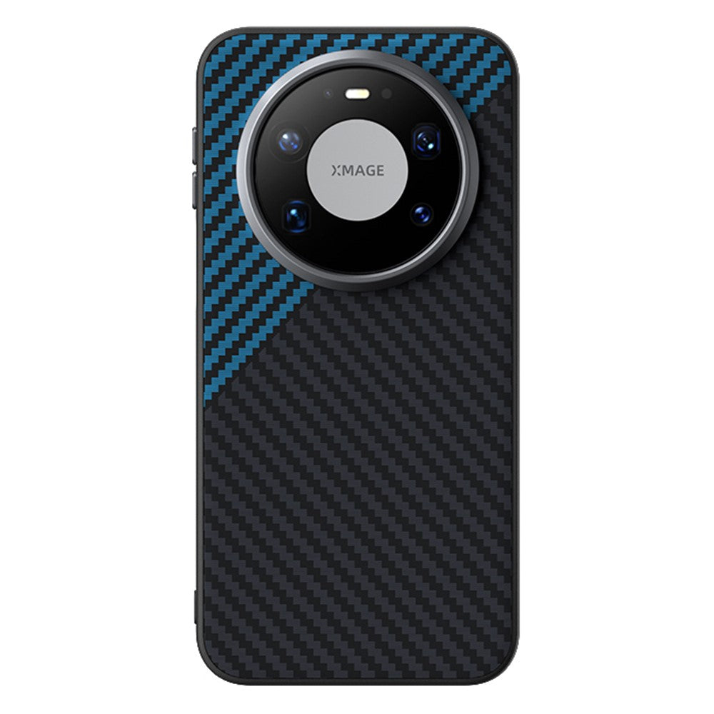 ABEEL For Huawei Mate 80 Pro Max Magnetic Case Carbon Fiber Texture Phone Back Cover