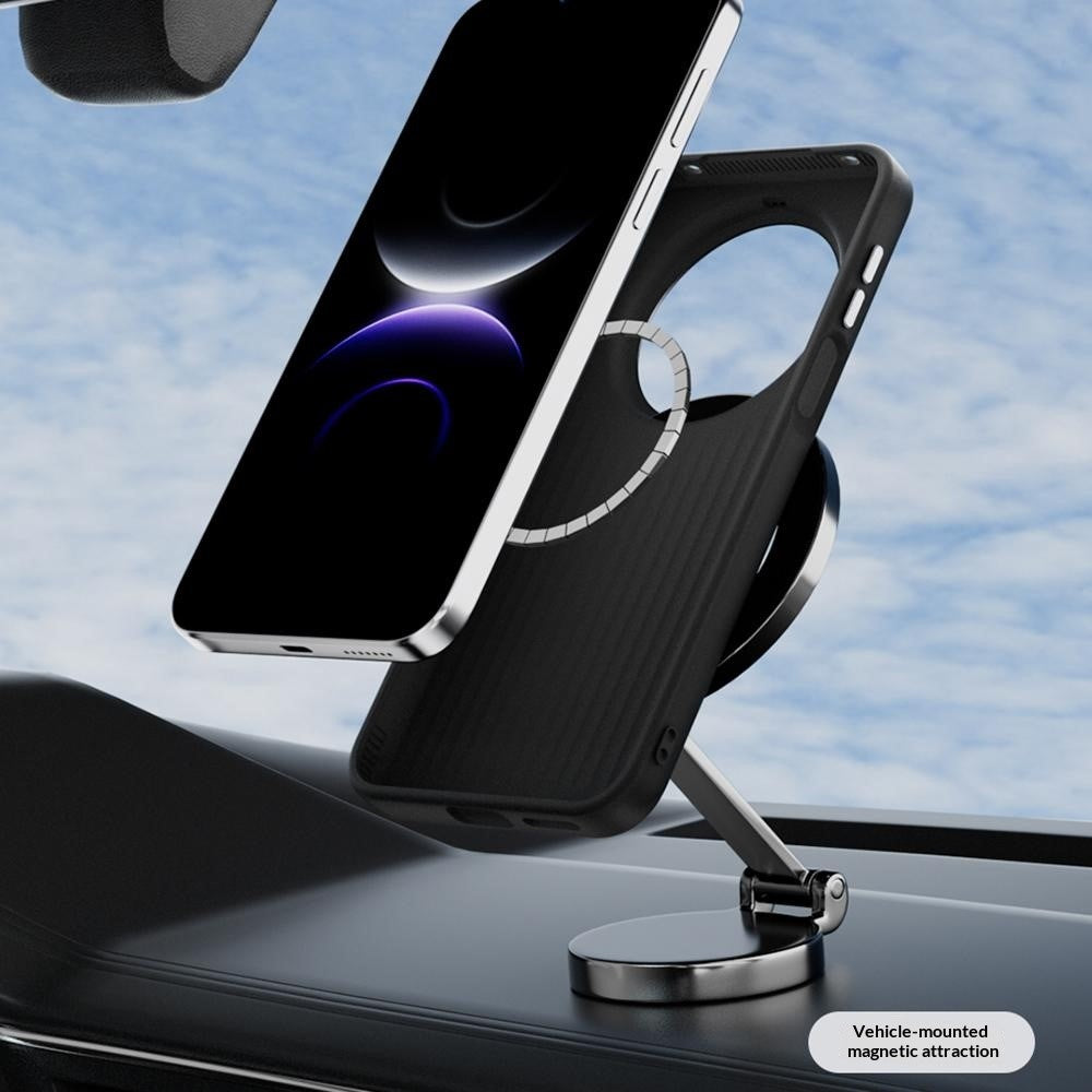ABEEL For Huawei Mate 80 Pro Max Magnetic Case Printed PC TPU Aluminum Alloy Leather Phone Cover