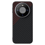 ABEEL For Huawei Mate 80 Pro Magnetic Case Carbon Fiber Texture Phone Back Cover
