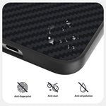 ABEEL For Huawei Mate 80 Pro Magnetic Case Carbon Fiber Texture Phone Back Cover