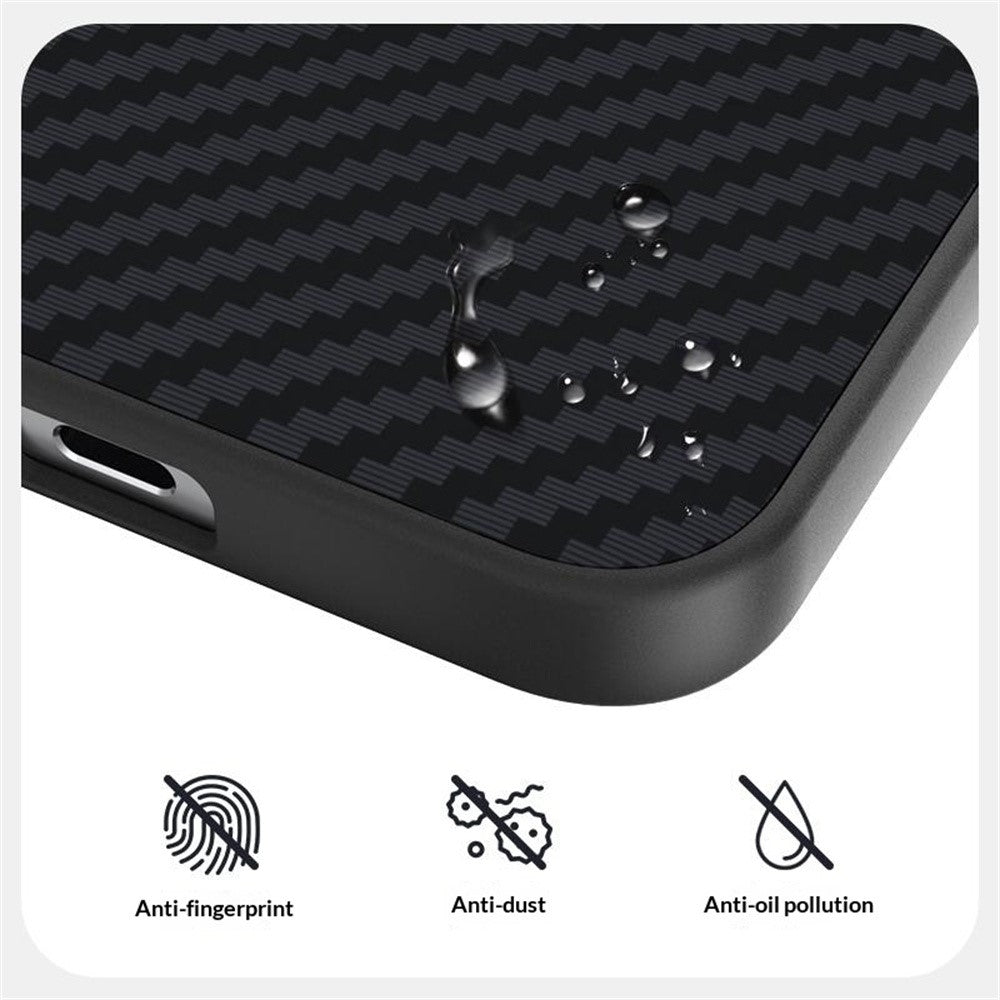 ABEEL For Huawei Mate 80 Pro Magnetic Case Carbon Fiber Texture Phone Back Cover