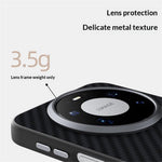 ABEEL For Huawei Mate 80 Pro Magnetic Case Carbon Fiber Texture Phone Back Cover