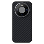 ABEEL For Huawei Mate 80 Pro Magnetic Case Carbon Fiber Texture Phone Back Cover