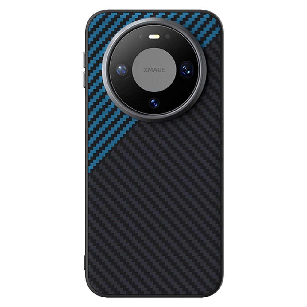 ABEEL For Huawei Mate 80 Pro Magnetic Case Carbon Fiber Texture Phone Back Cover