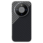 ABEEL For Huawei Mate 80 Pro Magnetic Case Carbon Fiber Texture Phone Back Cover