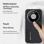ABEEL Magnetiskt Skal För Huawei Mate 80 Pro PC + TPU + Aluminiumlegering + PU-läder Slimmat mobilskal