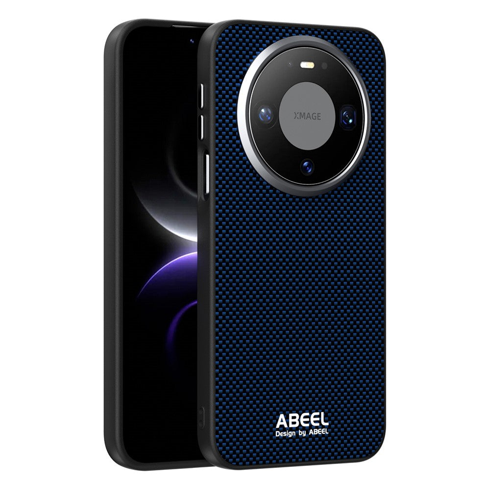 ABEEL Magnetiskt Skal För Huawei Mate 80 Pro Tryckt PC TPU Aluminiumlegering Läder mobilskal