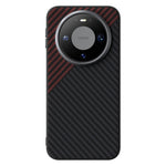 ABEEL For Huawei Mate 80 Magnetic Case Carbon Fiber Texture Phone Back Cover