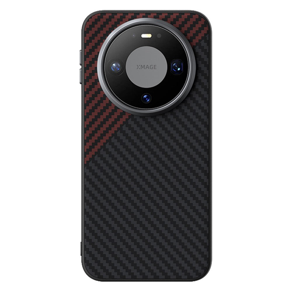 ABEEL For Huawei Mate 80 Magnetic Case Carbon Fiber Texture Phone Back Cover