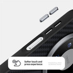 ABEEL For Huawei Mate 80 Magnetic Case Carbon Fiber Texture Phone Back Cover