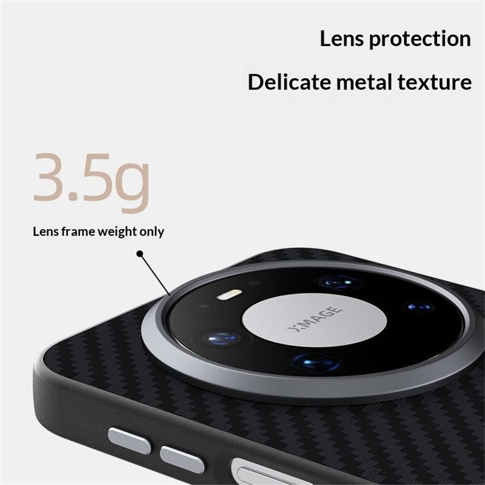 ABEEL For Huawei Mate 80 Magnetic Case Carbon Fiber Texture Phone Back Cover